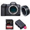 Canon EOS R5 + EF-EOS R + SanDisk 128GB Extreme PRO UHS-II SDXC 300 MB/s + 2 Canon LP-E6NH|MCZ DIRECT Canon EOS R5 + EF-EOS R + SanDisk 128GB Extreme PRO UHS-II SDXC 300 MB/s + 2 Canon LP-E6NH|MCZ DIRECT