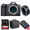 Canon R5 + EF-EOS R + SanDisk 128GB Extreme PRO UHS-II SDXC 300 MB/s + 2 Canon LP-E6NH + Sac - Appareil Photo Professionnel|MCZ DIRECT Canon R5 + EF-EOS R + SanDisk 128GB Extreme PRO UHS-II SDXC 300 MB/s + 2 Canon LP-E6NH + Sac - Appareil Photo Professionnel|MCZ DIRECT