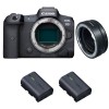Canon EOS R5 + EF-EOS R + 2 Canon LP-E6NH|MCZ DIRECT