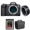 Canon EOS R5 + EF-EOS R + SanDisk 128GB Extreme PRO CFexpress Type B + Bag|MCZ DIRECT