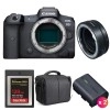 Canon R5 + EF-EOS R + SanDisk 128GB Extreme PRO CFexpress Type B + 2 Canon LP-E6NH + Sac - Appareil Photo Professionnel|MCZ DIRECT