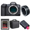 Canon R5 + EF-EOS R + SanDisk 256GB Extreme PRO CFexpress Type B + 2 Canon LP-E6NH + Sac - Appareil Photo Professionnel Canon Canon EOS R5 2 969,00 € MCZ DIRECT
