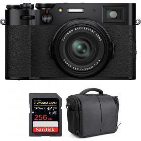 Fujifilm X100V Black + SanDisk 256GB Extreme Pro UHS-I SDXC 170 MB/s + Bag-1