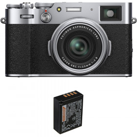 Cámara mirrorless Fujifilm X100V Silver + 1 Fujifilm NP-W126S-1