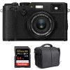 Fujifilm X100F Noir + SanDisk 64GB Extreme Pro UHS-I SDXC 170 MB/s + Sac - Appareil Compact Expert|MCZ DIRECT
