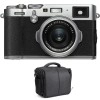 Fujifilm X100F Silver + Sac - Appareil Compact Expert|MCZ DIRECT