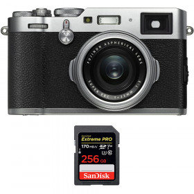 Fujifilm X100F Silver + SanDisk 256GB Extreme Pro UHS-I SDXC 170 MB/s-1
