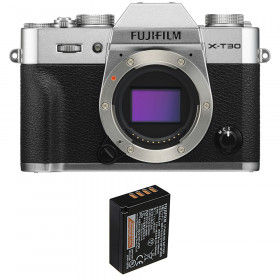 Appareil photo hybride Fujifilm XT30 Silver + 1 Fujifilm NP-W126S-1