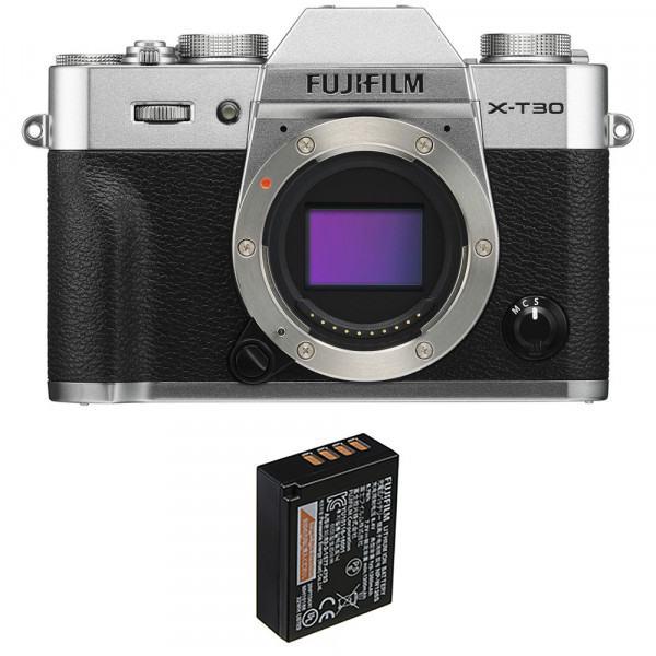 Fujifilm X-T30 Silver + 1 Fujifilm NP-W126S-1