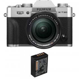 Fujifilm X-T30 + XF 18-55mm f/2.8-4 R LM OIS Silver + 1 Fujifilm NP-W126S-1