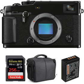 Cámara mirrorless Fujifilm X-Pro3 Cuerpo Negro + SanDisk 256GB Extreme Pro UHS-I SDXC 170 MB/s + Fujifilm NP-W126S + Bolsa-1