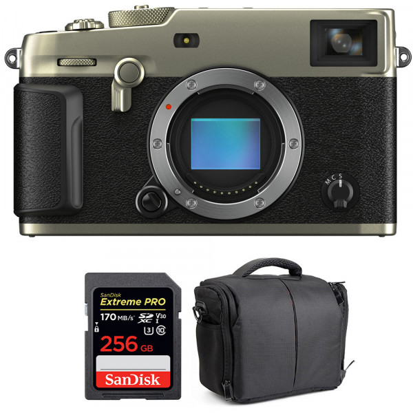 Fujifilm X-Pro3 Body Dura Silver + SanDisk 256GB Extreme Pro UHS-I SDXC 170 MB/s + Bag-1