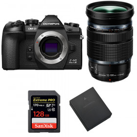 Olympus OM-D E-M1 Mark III + ED 12-100mm f/4 IS PRO + SanDisk 128GB Extreme Pro UHS-I SDXC 170 MB/s + BLH-1-1