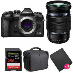 Olympus OM-D E-M1 Mark III + ED 12-100mm f/4 IS PRO + SanDisk 256GB Extreme Pro 170 MB/s + 2 BLH-1 + Bag-1