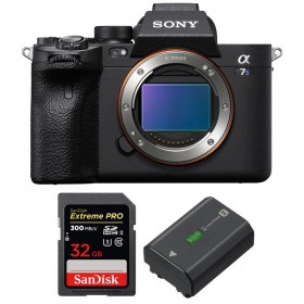 Sony Alpha a7S III Body + SanDisk 32GB Extreme PRO UHS-II SDXC 300 MB/s + Sony NP-FZ100-1