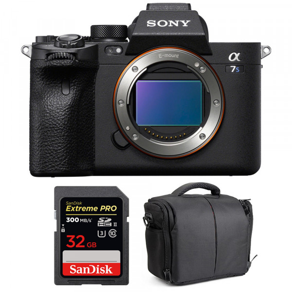 Sony Alpha a7S III Body + SanDisk 32GB Extreme PRO UHS-II SDXC 300 MB/s + Bag-1