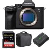 Sony A7S III Nu + SanDisk 32GB Extreme PRO UHS-II SDXC 300 MB/s + Sony NP-FZ100 + Sac - Appareil Photo Professionnel-1