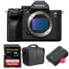 Sony Alpha 7S III Body + SanDisk 32GB Extreme PRO UHS-II SDXC 300 MB/s + 2 Sony NP-FZ100 + Bag - Mirrorless camera-1