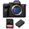 Sony A7S III Cuerpo + SanDisk 64GB Extreme PRO UHS-II SDXC 300 MB/s + Sony NP-FZ100 - Cámara mirrorless-1