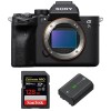 Sony A7S III Nu + SanDisk 128GB Extreme PRO UHS-II SDXC 300 MB/s + Sony NP-FZ100 - Appareil Photo Professionnel|MCZ DIRECT Sony A7S III Nu + SanDisk 128GB Extreme PRO UHS-II SDXC 300 MB/s + Sony NP-FZ100 - Appareil Photo Professionnel|MCZ DIRECT