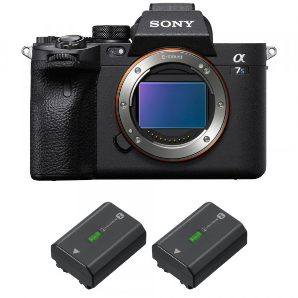 Sony Alpha 7S III Body + 2 Sony NP-FZ100 - Mirrorless camera-1