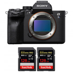 Sony A7S III Nu + 2 SanDisk 128GB Extreme PRO UHS-II SDXC 300 MB/s - Appareil Photo Professionnel-1