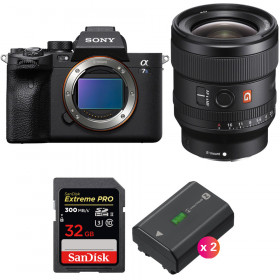 Sony Alpha 7S III + FE 24mm f/1.4 GM + SanDisk 32GB Extreme PRO UHS-II SDXC 300 MB/s + 2 Sony NP-FZ100 - Mirrorless camera-1