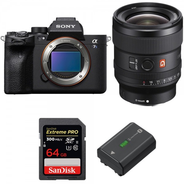 Sony Alpha 7S III + FE 24mm f/1.4 GM + SanDisk 64GB Extreme PRO UHS-II SDXC 300 MB/s + Sony NP-FZ100 - Mirrorless camera|MCZ DIRECT