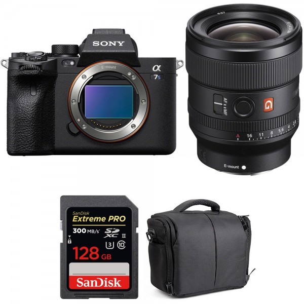 Sony Alpha a7S III + FE 24mm f/1.4 GM + SanDisk 128GB Extreme PRO UHS-II SDXC 300 MB/s + Bag-1