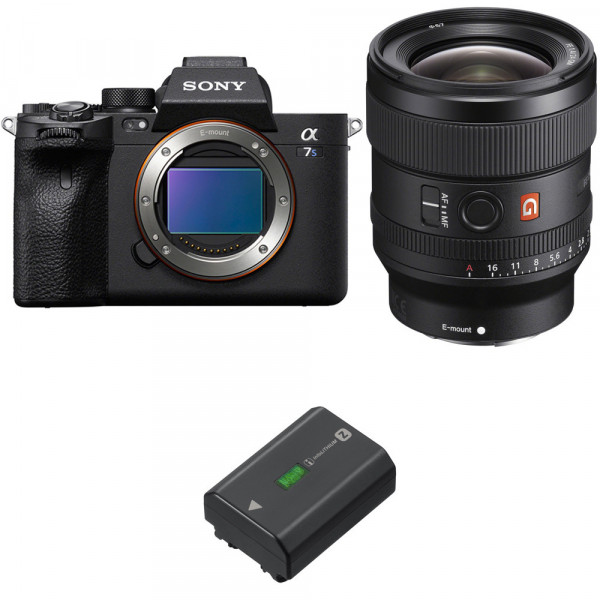 Sony Alpha 7S III + FE 24mm f/1.4 GM + 1 Sony NP-FZ100 - Mirrorless camera-1