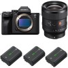 Sony Alpha 7S III + FE 24mm f/1.4 GM + 3 Sony NP-FZ100 - Mirrorless camera-1