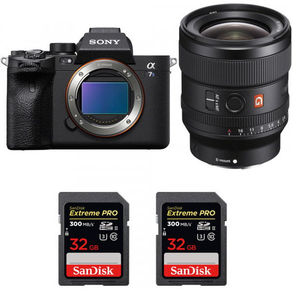 Sony A7S III + FE 24mm F1.4 GM + 2 SanDisk 32GB Extreme PRO UHS-II SDXC 300 MB/s - Appareil Photo Professionnel-1