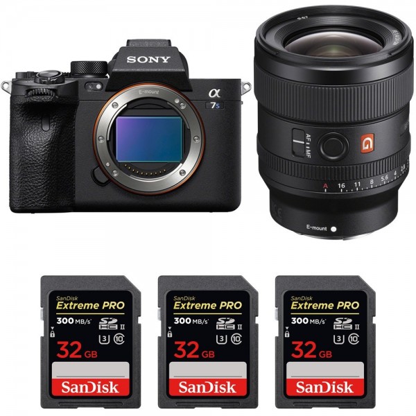 Sony Alpha 7S III + FE 24mm f/1.4 GM + 3 SanDisk 32GB Extreme PRO UHS-II SDXC 300 MB/s - Mirrorless camera-1