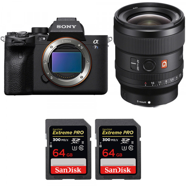 Sony Alpha 7S III + FE 24mm f/1.4 GM + 2 SanDisk 64GB Extreme PRO UHS-II SDXC 300 MB/s - Mirrorless camera-1