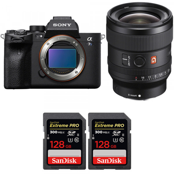 Sony Alpha 7S III + FE 24mm f/1.4 GM + 2 SanDisk 128GB Extreme PRO UHS-II SDXC 300 MB/s - Mirrorless camera-1