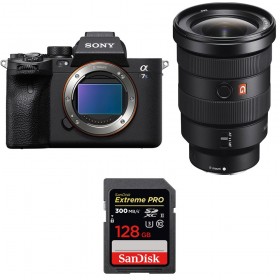 Sony A7S III + FE 16-35mm F2.8 GM + SanDisk 128GB Extreme PRO UHS-II SDXC 300 MB/s - Contenu de la boite