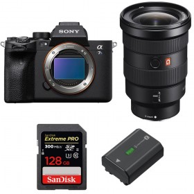 Sony A7S III + FE 16-35mm f/2.8 GM + SanDisk 128GB Extreme PRO UHS-II SDXC 300 MB/s + Sony NP-FZ100 - Contenido de la caja