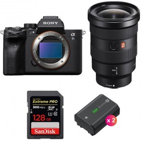 Sony A7S III + FE 16-35mm f/2.8 GM + SanDisk 128GB Extreme PRO UHS-II SDXC 300 MB/s + 2 Sony NP-FZ100 - Accesorio incluido