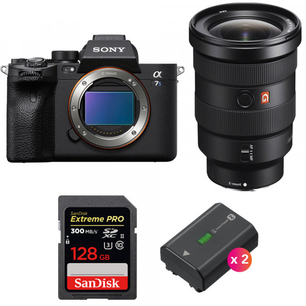 Sony Alpha 7S III + FE 16-35mm f/2.8 GM + SanDisk 128GB Extreme PRO UHS-II SDXC 300 MB/s + 2 Sony NP-FZ100 - Mirrorless camera-1