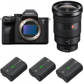 Sony Alpha 7S III + FE 16-35mm f/2.8 GM + 3 Sony NP-FZ100 - Mirrorless camera-1