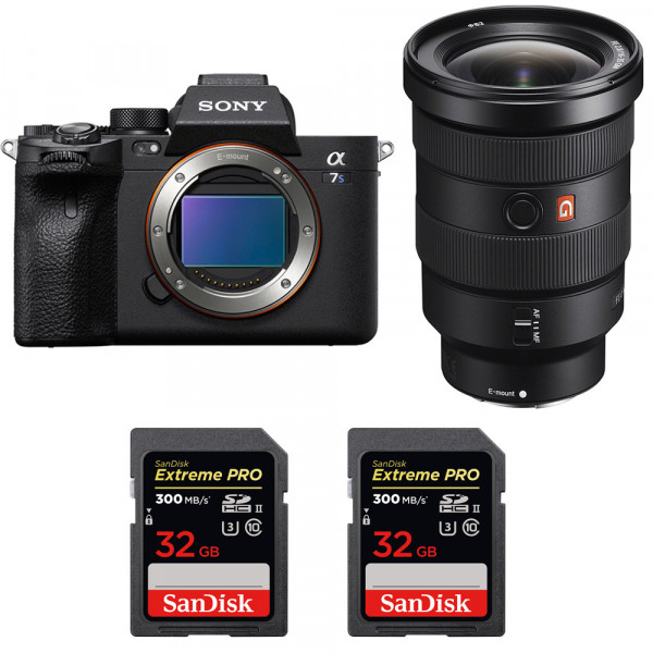 Sony A7S III + FE 16-35mm F2.8 GM + 2 SanDisk 32GB Extreme PRO UHS-II SDXC 300 MB/s - Appareil Photo Professionnel-1