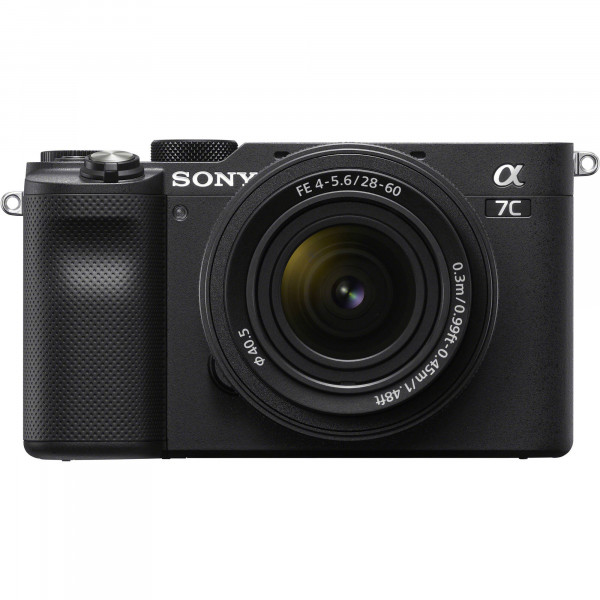 Appareil photo hybride Sony Alpha A7C noir + FE 28-60mm f/4-5.6