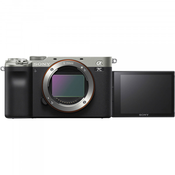 Cámara mirrorless Sony A7C Cuerpo Silver-8
