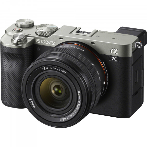 Cámara mirrorless Sony A7C + FE 28-60mm f/4-5.6 Silver-2