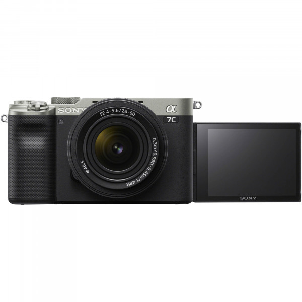 Cámara mirrorless Sony A7C + FE 28-60mm f/4-5.6 Silver-8
