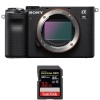 Sony Alpha a7C Body Black + SanDisk 32GB Extreme PRO UHS-II SDXC 300 MB/s|MCZ DIRECT