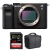Sony Alpha a7C Body Black + SanDisk 128GB Extreme PRO UHS-II SDXC 300 MB/s + Bag|MCZ DIRECT