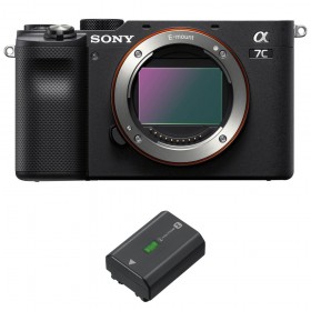 Appareil photo hybride Sony A7C Nu Noir + 1 Sony NP-FZ100-1