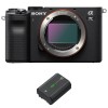 Sony A7C Cuerpo Negro + 1 Sony NP-FZ100 - Camara mirrorless|MCZ DIRECT