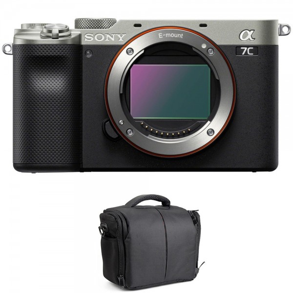 Appareil photo hybride Sony A7C Nu Silver + Sac-1